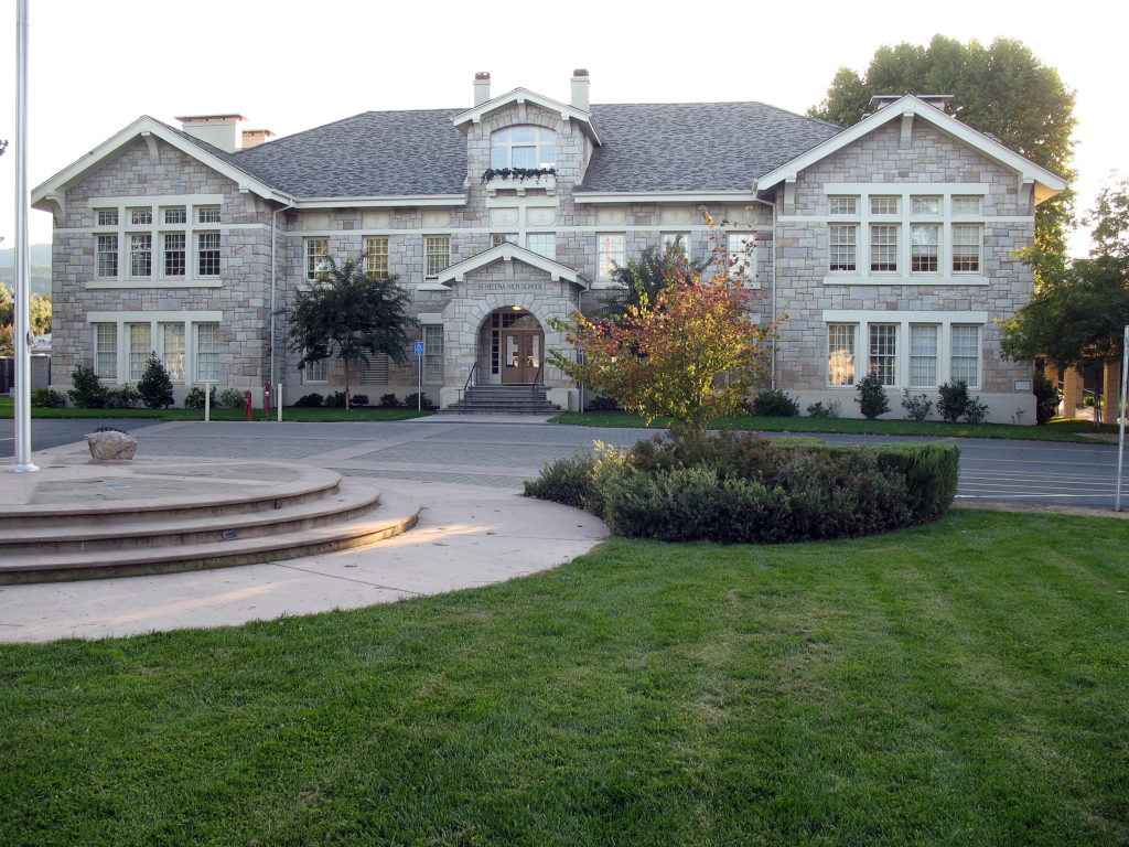 St. Helena High School, 437 Main St., St. Helena, CA Farmstead Restaurant